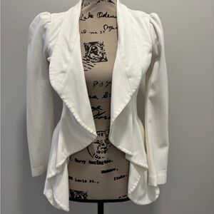Bebe White Women's Jacket